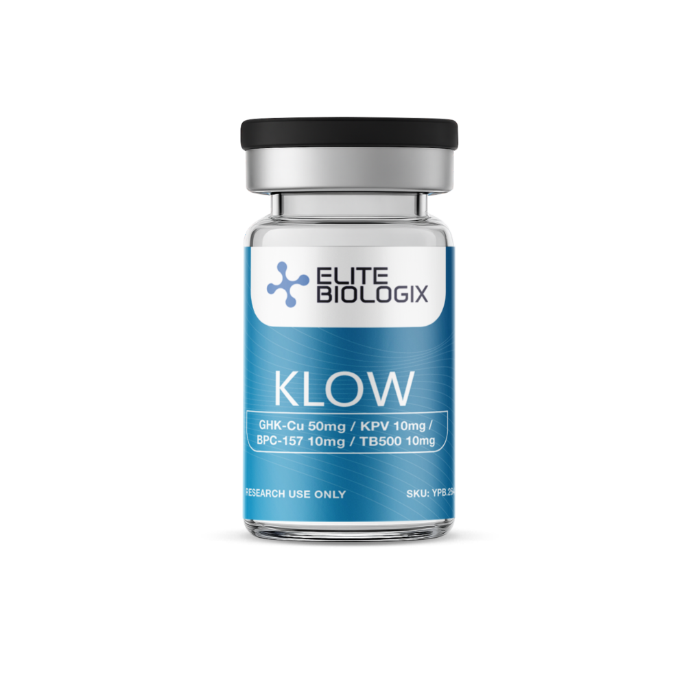 KLOW - GHK-Cu (50mg) / KPV (10mg) / BPC-157 (10mg) / TB500 (10mg)