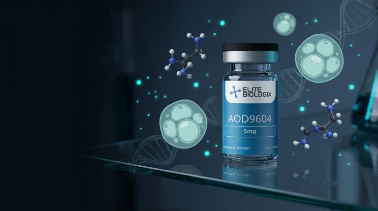 AOD-9604 Research Peptide: hGH Fragment 176-191 and Lipolysis Mechanisms in Preclinical Models
